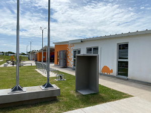 newly built school in Uruguay